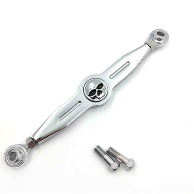 Aftermarket free shipping Skull Short Gear Shift Linkage For Harley davidson 04-later XL Forty Eight XL1200X/ SuperLow XL883L CD