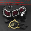 Motorcycle Turnable Air Filter Red Multi-Angle Intake Air Cleaner For Harley Touring Softail Sportster XL 883 Dyna Street Glide