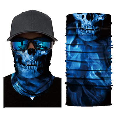 Movie Deadpool Bandana Skull Seamless Balaclava Buffs Magic Scarf Outdoor Sports Face Cover Men Women Fishing Hiking Neck Warmer