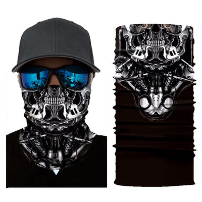 Movie Deadpool Bandana Skull Seamless Balaclava Buffs Magic Scarf Outdoor Sports Face Cover Men Women Fishing Hiking Neck Warmer