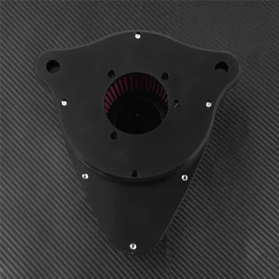 Motorcycle Turnable Air Filter Red Multi-Angle Intake Air Cleaner For Harley Touring Softail Sportster XL 883 Dyna Street Glide