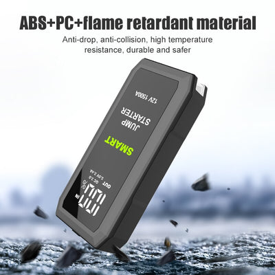 16800mAh Motorcycle Jump Starter 1500A 12V Output Portable Emergency Start-up Charger for Cars Booster Battery Starting Device