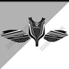 Protector Tank Pad For Kawasaki Ninja 650 Stickers Decal Kit Knee Emblem Badge Logo Fairing Protection 2018 2019 2020 2021