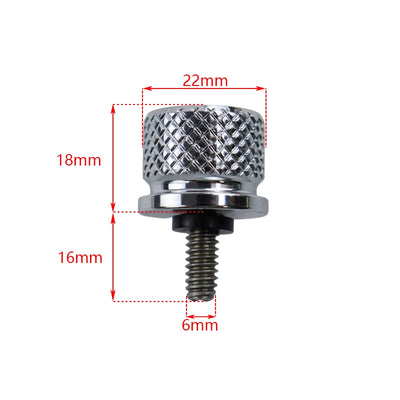 Motorcycle Accessories Fender Rear Seat Bolt Quick Screw For Harley Sportster XL 883 1200 Dyna Softail Glide Touring Screws