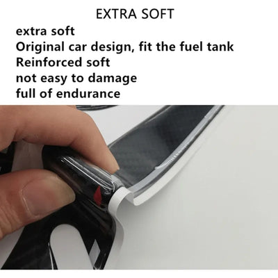 Motorcycle Fuel Tank Sticker For KAWASAKI Z900 5D Carbon Fiber Pattern Anti-Scratch And Anti-Slip Protection Pad Decal