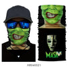 Breathable Bandana Tube Buff Men Hiking Cycling Neck Warmer Windproof Balaclava Superhero Ski Mask Cosplay Mask Halloween Summer