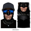 Breathable Bandana Tube Buff Men Hiking Cycling Neck Warmer Windproof Balaclava Superhero Ski Mask Cosplay Mask Halloween Summer