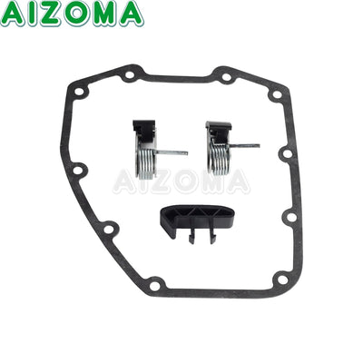 For Harley Twin Cam Cover Gasket Chain Guide Outer Inner Motorcycle Tensioner Complete Kit Fits Dyna Softail Touring 1999 - 2006