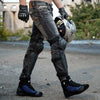 Motorcycle Boots Men Moto Riding Boots