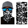 buffe Men Sports Motorcycle Multi-Functional Bandana Headband Camouflage Seamless Tubular Magic Bandanas Ring  Scarf