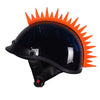 Colorful Helmet Decorations Hair Punk Colorful Motocross Full-Face Off-Road Helmet Decoration