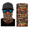 buffe Men Sports Motorcycle Multi-Functional Bandana Headband Camouflage Seamless Tubular Magic Bandanas Ring  Scarf