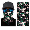 buffe Men Sports Motorcycle Multi-Functional Bandana Headband Camouflage Seamless Tubular Magic Bandanas Ring  Scarf