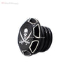Motorcycle Skull Fuel Gas Tank Decorative Oil Cap Fit for Harley Davidson Sportster XL 1200 883 X48 Dyna Softail Touring FLHR