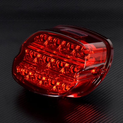 Motorcycle Led Brake Tail Light Fits For Harley Touring Electra Glide Road Glide Softail Sportster XL883 XL48 Dyna FLD Fat Boy