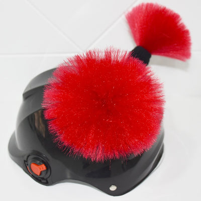 2pcs/pair Motorcycle Helmet Braids Woman Lady Loose Wig Braid Motorbike Helmet Decoration Dirty Punk