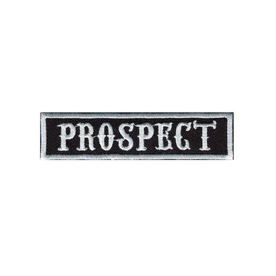 8pcs pack PROSPECT ORIGINAL PRESIDENT SECRETARY patches embroidered rockers for outlaw motorcycle riding clubs and bikers