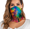 Unisex Washable Rave Bandana Neck Gaiter Tube Headwear For Women Men Face Scarf Dustproof Motorcycle Facemask Windproof Scarf