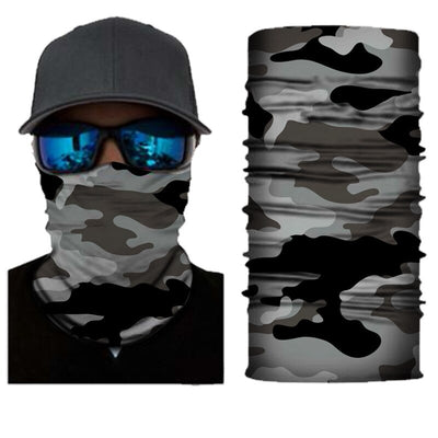 buffe Men Sports Motorcycle Multi-Functional Bandana Headband Camouflage Seamless Tubular Magic Bandanas Ring  Scarf