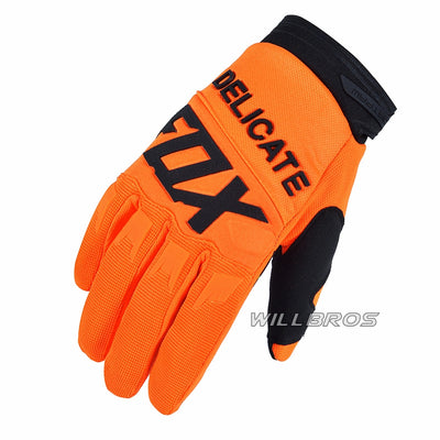 Motocross Racing Gloves Delicate Fox Guantes MTB MX BMX Mountain Bicycle Guants Cycling Motorcycle Moto Men ATV UTV Bike Luvas