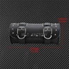 Motorcycle Fork Tool Bags Storage Leather Travel Pouch Front Luggage Bag For Harley Sportster XL Touring Softail Dyna Road King