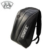 SSPEC Waterproof Motorcycle Tail Bag Multifunction Motor Bike Rear Seat Bag High Capacity Motorcycle Rider Backpack Carbon Fiber