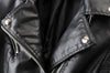 Fashion women&#39;s autumn winter motorcycle faux leather jacket ladies long sleeve motorcycle punk street wear black coat