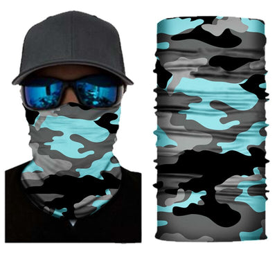 buffe Men Sports Motorcycle Multi-Functional Bandana Headband Camouflage Seamless Tubular Magic Bandanas Ring  Scarf