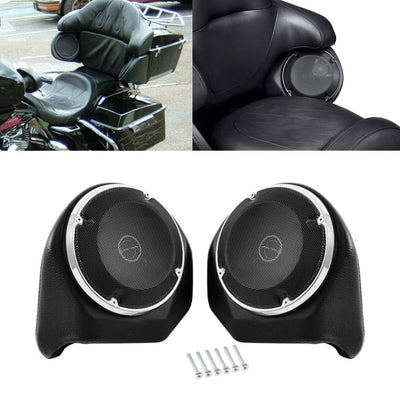 Motorcycle Backrest Rear Speakers For Harley Tour Pak Touring Road King Electra Street Glide Ultra Limited FLHR FLHX FLHT FLTR