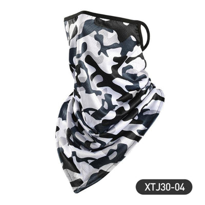 Multi-function Motorcycle Face Mask Scarf Half Face Mask Neck Cover Scarf Anti-UV Cycling Bandana Outdoor Sports