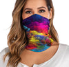 Unisex Washable Rave Bandana Neck Gaiter Tube Headwear For Women Men Face Scarf Dustproof Motorcycle Facemask Windproof Scarf