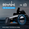 Fodsports FX6 Motorcycle Helmet Bluetooth Intercom Moto Helmet Headset 1000m 6 Rider BT 5.0 Interphone Intercomunicador FM Radio