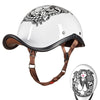 HEROBIKER Retro Vintage Motorcycle Helmet Summer Breathable Moto Helmet Open Face Biker Motorbike Riding Helmet