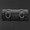 Motorcycle Fork Tool Bags Storage Leather Travel Pouch Front Luggage Bag For Harley Sportster XL Touring Softail Dyna Road King