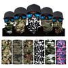 buffe Men Sports Motorcycle Multi-Functional Bandana Headband Camouflage Seamless Tubular Magic Bandanas Ring  Scarf