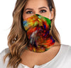 Unisex Washable Rave Bandana Neck Gaiter Tube Headwear For Women Men Face Scarf Dustproof Motorcycle Facemask Windproof Scarf