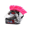 Colorful Helmet Decorations Hair Punk Colorful Motocross Full-Face Off-Road Helmet Decoration