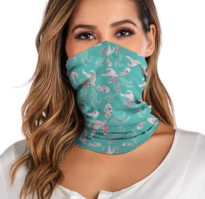 Unisex Washable Rave Bandana Neck Gaiter Tube Headwear For Women Men Face Scarf Dustproof Motorcycle Facemask Windproof Scarf