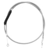 Motorcycle 200cm 78.7" Braided Clutch Cable For Harley Electra Glide Ultra Classic Road Glide Road King Street Glide 2008-2013
