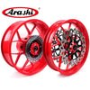 Arashi New CBR1000RR 2006-2016 Front Rear Wheel Rims For HONDA CBR1000 CBR 1000 RR 1 Set Front Rear Brake Disc Customized Color