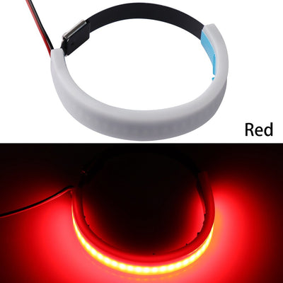 Motorcycle Red/Blue/Yellow/White SMD LED Strip Clean Look Fork Turn Signal Indicator Light