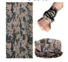 buffe Men Sports Motorcycle Multi-Functional Bandana Headband Camouflage Seamless Tubular Magic Bandanas Ring  Scarf