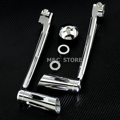 Motorcycle Chrome Brake Arm Kit Shift Lever W/ Shifter Pegs For Harley Touring 1997-2007 2008-2013 2014 2015 2016