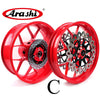 Arashi New CBR1000RR 2006-2016 Front Rear Wheel Rims For HONDA CBR1000 CBR 1000 RR 1 Set Front Rear Brake Disc Customized Color