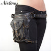 Norbinus Steampunk Waist Leg Bags Women Men Victorian Style Holster Bag Motorcycle Thigh Hip Belt Packs Messenger Shoulder Bags