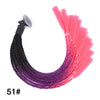 Pigtails Helmet Braid Ponytail ombre Motorcycle Helmet Pigtails Braid Ponytail With Sucker For Women Helmet Pigtail Ponytail