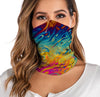 Unisex Washable Rave Bandana Neck Gaiter Tube Headwear For Women Men Face Scarf Dustproof Motorcycle Facemask Windproof Scarf