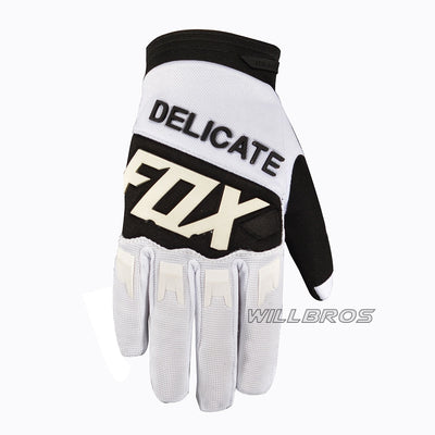 Motocross Racing Gloves Delicate Fox Guantes MTB MX BMX Mountain Bicycle Guants Cycling Motorcycle Moto Men ATV UTV Bike Luvas