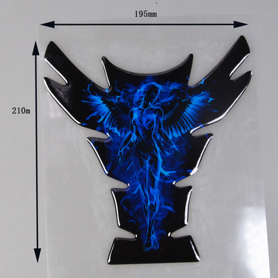 Motorcycle Universal Tankpad, tank pad, 3D Tank pad Stickers, Oil Gas Protector,Tank protector for SUZUKI YAMAHA free keychain