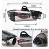 Motorcycle Exhaust YOSHIMURA Alpha Carbon DB Killer Muffler Escape Link Pipe For YAMAHA R1 R3 R6 NINJA400 656 Z900 CBR600 500